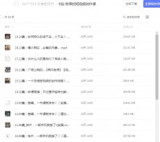 B站收费课程:张策的短视频创作课19集全