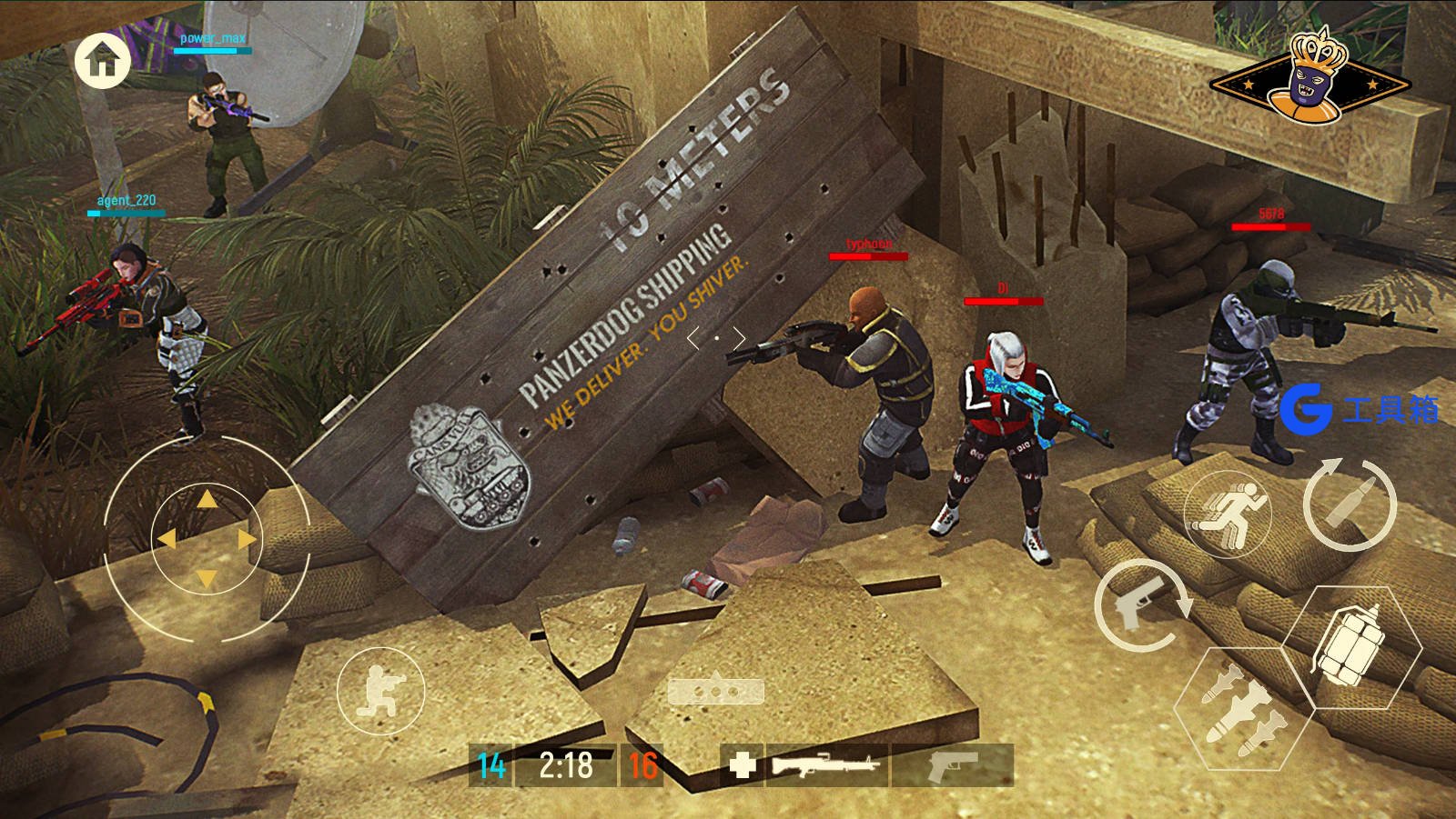 安卓Tacticool — 5v5 v2.18.11 MOD版